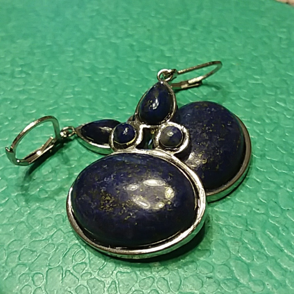 Lapis earrings